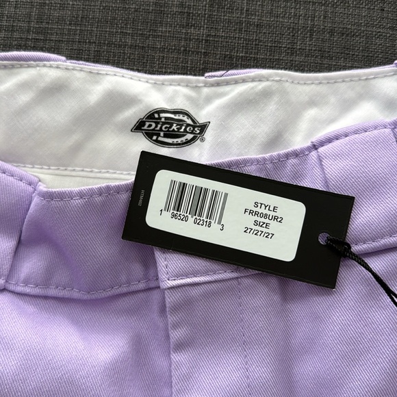 Dickies Lavender Shorts BNWT - Picture 2 of 4